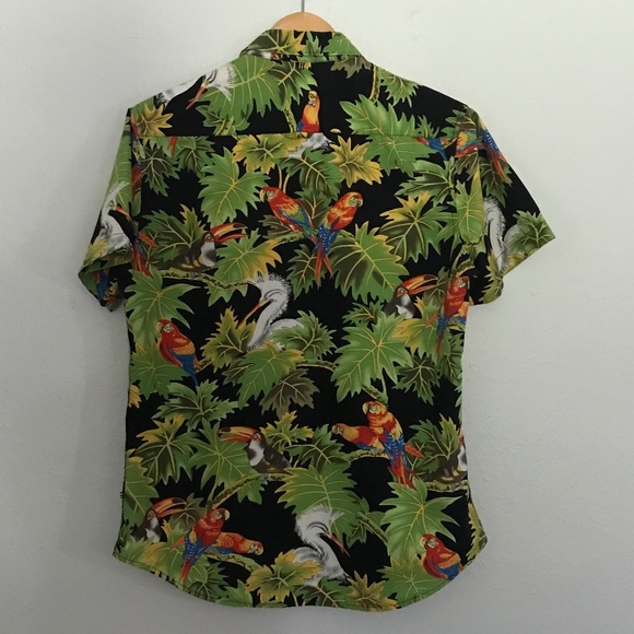 Cactus Man, Size M (slim fit), Tropical Shirt - Picture 3 of 7